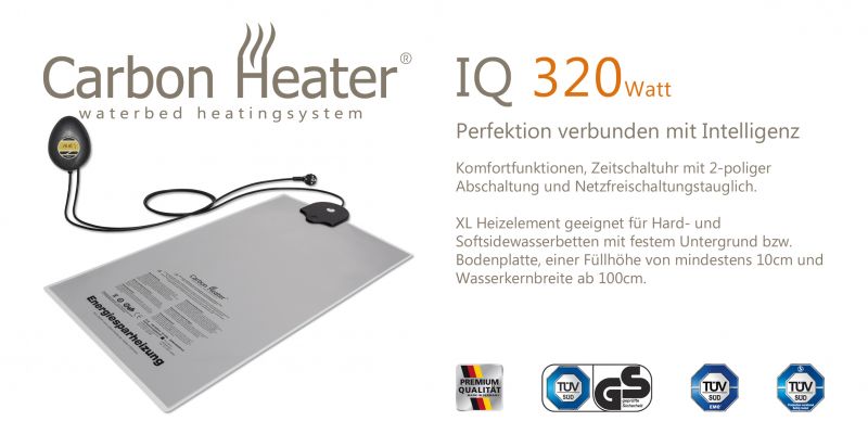 TBD Carbon Heater 320 W IQ Digital